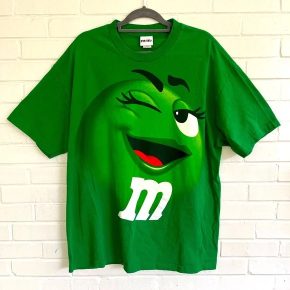 Vintage (2009) Green M&M Tee! Size XL. EUC! - Picture 1 of 4